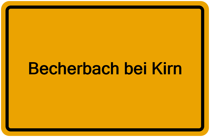 Handelsregister Becherbach bei Kirn